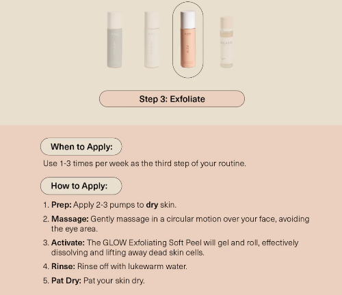 GLOW Exfoliating Soft Peel by Aloisia Beauty