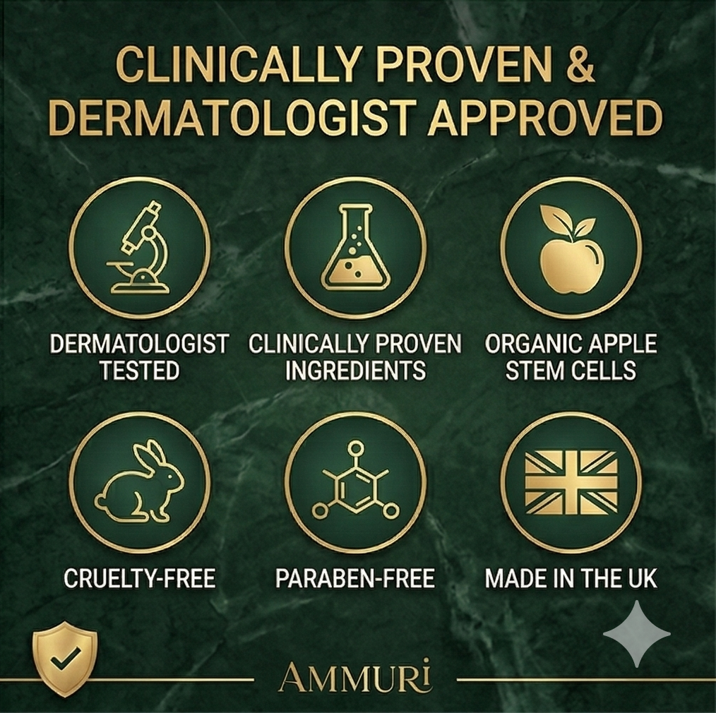 Vitamin C & Retinol Serum with SPF 50 Cream for Brightening Skincare Routine | Ammuri