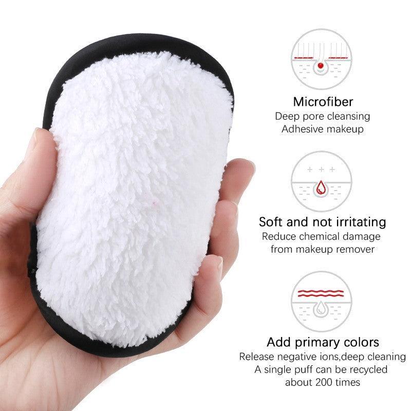 1/3X Reusable Microfiber Makeup Remover Pads